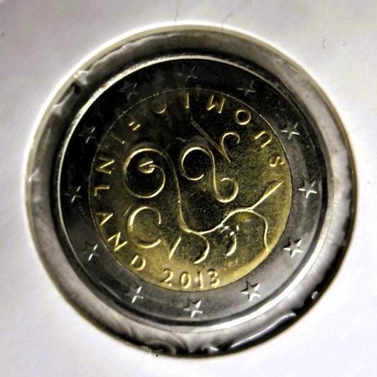 2 euro commémorative Finlande 2013 "parlement". UNC !, Timbres & Monnaies, Monnaies | Europe | Monnaies euro, Monnaie en vrac