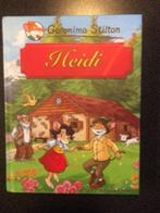 boek Geronimo Stilton 'Heidi' heel goede staat, Comme neuf, Geronimo Stilton, Enlèvement, Fiction