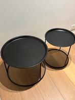 Bijzettafels metaal, Ophalen, Zo goed als nieuw, Metaal