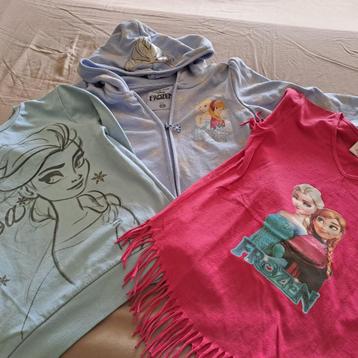 pulletjes en T-shirt van Frozen , maat 128