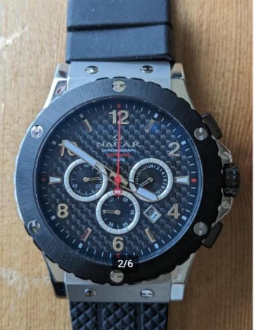 Nacar 07-290625-ABBS1 Polshorloge Nacar watch, Handtassen en Accessoires, Horloges | Heren, Nieuw, Polshorloge, Overige merken