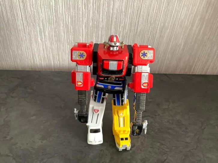 Mighty Morphen Power Rangers Megazord character (14 cm), Verzamelen, Poppetjes en Figuurtjes, Zo goed als nieuw, Ophalen of Verzenden