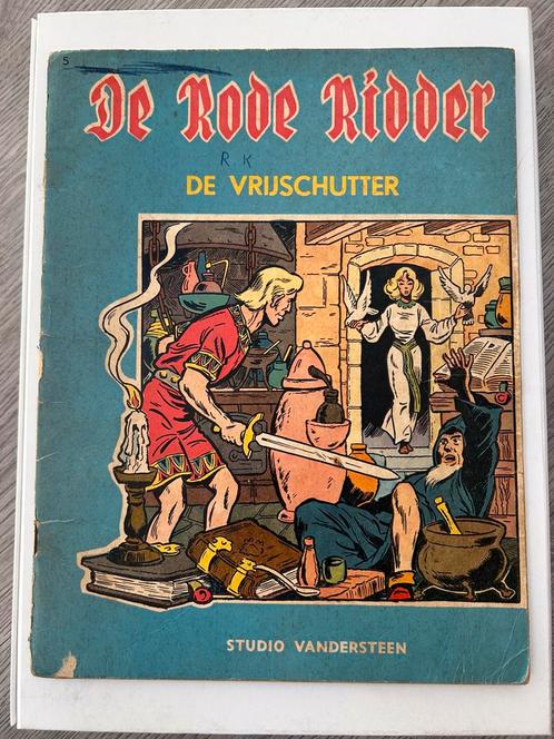 De Rode Ridder 5 De Vrijschutter vroege herdruk, Livres, BD, Enlèvement ou Envoi