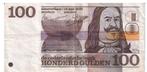 Nederland, 100 Gulden, 1970, Postzegels en Munten, Bankbiljetten | Nederland, Los biljet, 100 gulden, Verzenden