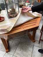 Houten tuinset in teak, Tuin en Terras, Ophalen, Zo goed als nieuw, Hout, Inklapbaar