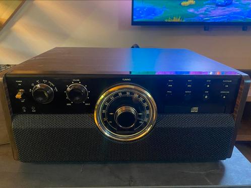 Platenspeler met radio en bluetooth en cd, Audio, Tv en Foto, Platenspelers, Zo goed als nieuw, Platenspeler, Ophalen