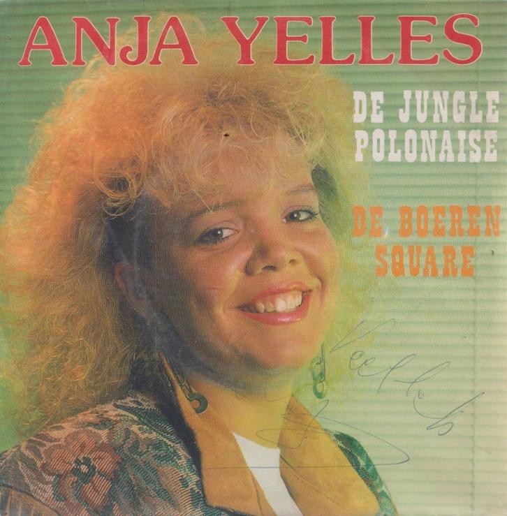 Anja Yelles – De Jungle polonaise / De boeren square - Singl, Cd's en Dvd's, Vinyl Singles, Gebruikt, Single, Nederlandstalig
