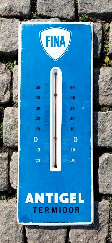 Ancien thermomètre antigel FINA 1985, Enlèvement ou Envoi, Comme neuf