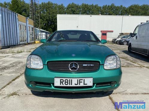 MERCEDES SLK R170 Groen 252 AMG Bumper set 1996-2004, Auto-onderdelen, Carrosserie, Bumper, Mercedes-Benz, Gebruikt