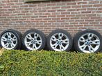 BMW X1 set winterbanden dunlop met velgen., Ophalen, Gebruikt, Banden en Velgen, Winterbanden