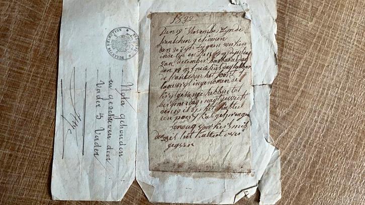 Zeer oud geschrift over het Beleg van Antwerpen 1832, Antiek en Kunst, Antiek | Boeken en Manuscripten, Ophalen