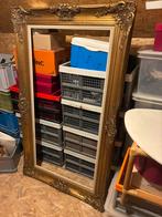 Lijst antiek hout goudkleurig, Antiek en Kunst, Ophalen, Rechthoekig, 50 tot 100 cm, 100 tot 150 cm