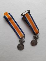 Mini-médaille Pays-Bas, Collections, Armée de terre, Enlèvement ou Envoi, Ruban, Médaille ou Ailes