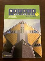 Wiskunde boek Matrix 3 correctiesleutel, Boeken, Ophalen of Verzenden, Gelezen, ASO, Wiskunde A