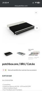Patchbox RJ45 cat6 19" size, super handy, Ophalen of Verzenden, Zo goed als nieuw