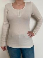 T-shirt à longues manches beige M, Vêtements | Femmes, Taille 38/40 (M), Beige, Manches longues, Enlèvement