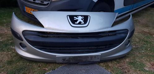 PEUGEOT 207 VOORBUMPER +MISTLAMPEN BJ 2008, Auto-onderdelen, Carrosserie, Bumper, Voor, Gebruikt, Ophalen of Verzenden
