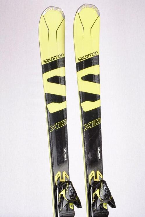 162 cm ski's SALOMON X-MAX X10, Woodcore, titan + Salomon XT, Sport en Fitness, Skiën en Langlaufen, Gebruikt, Ski's, Ski, Salomon