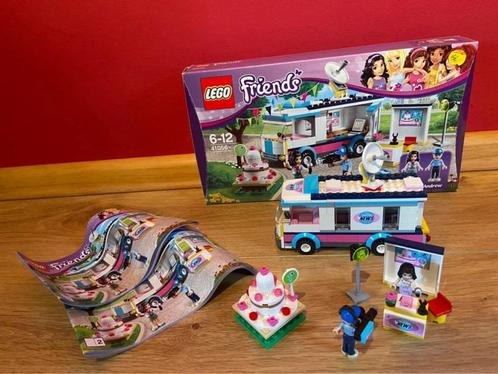 Lego Friends - Le camion TV de Heartlake City, Kinderen en Baby's, Speelgoed | Duplo en Lego, Zo goed als nieuw, Lego, Complete set
