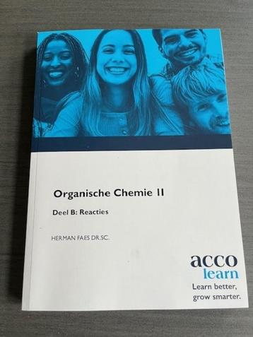 Organische Chemie II - Deel B Reacties beschikbaar voor biedingen