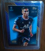 Topps Gold 2021 Achraf Hakimi PSG genummerde kaart, Ophalen of Verzenden, Zo goed als nieuw
