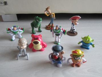 Toy Story - Lot de 10 personnages - 15,00Eur beschikbaar voor biedingen