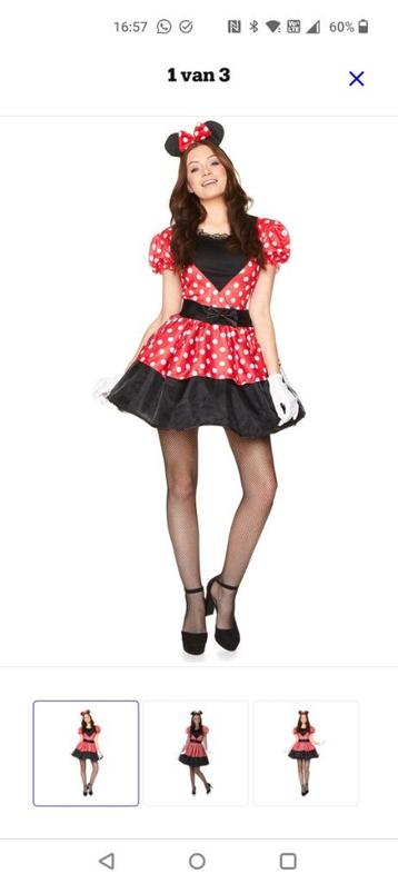 Minnie mouse Verkleedkledij large beschikbaar voor biedingen