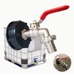 IBC-TANK VAN 1000 LITER NIEUW + GRATIS KRAAN, Tuin en Terras, Regentonnen, 150 liter of meer, Ophalen of Verzenden, Metaal, Met kraantje