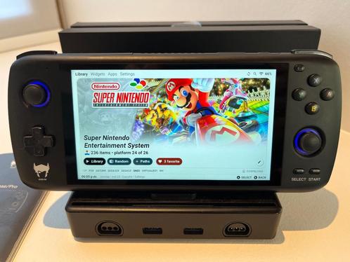 AYN Odin Pro 256GB + extra 512GB + Ayn Super Dock, Games en Spelcomputers, Spelcomputers | Overige, Zo goed als nieuw, Ophalen