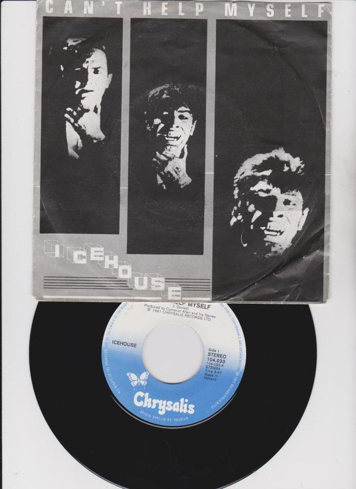 Icehouse – Can't Help Myself   1981  Synth-pop, Cd's en Dvd's, Vinyl Singles, Zo goed als nieuw, Single, Pop, 7 inch, Ophalen of Verzenden