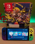 Nintendo switch OLED - Splatoon 3 special edition, Enlèvement ou Envoi, Comme neuf, Avec 2 manettes, Switch OLED