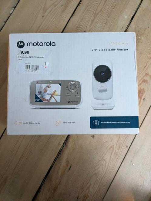 Motorola babyfoon met camera en scherm, Kinderen en Baby's, Babyfoons, Zo goed als nieuw, Camera, Ophalen of Verzenden