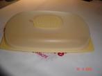 Tupperware lage CheeSmart 30 x20 x h 5 cm, Huis en Inrichting, Keuken | Tupperware, Ophalen of Verzenden, Zo goed als nieuw, Geel