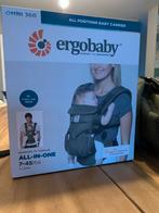 Ergobaby Omni 360 - cool air mesh - khaki green, Kinderen en Baby's, Babydragers en Draagdoeken, Ophalen, Zo goed als nieuw, Buik, Rug of Zij