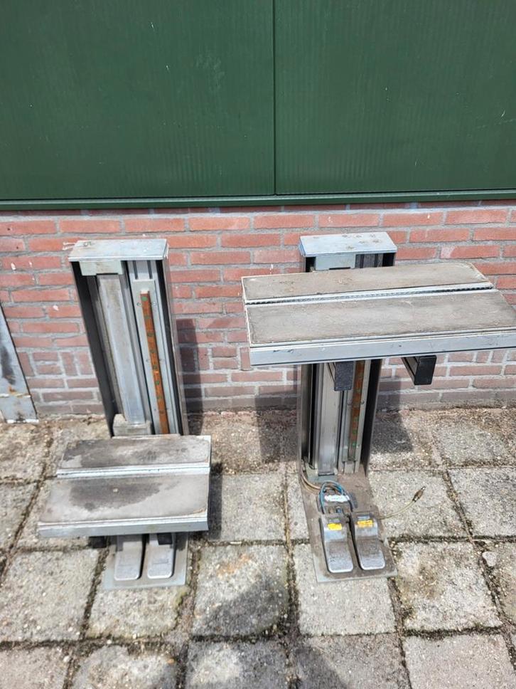 Pneumatische heflift Festo, Doe-het-zelf en Bouw, Lieren en Takels, Zo goed als nieuw, Ophalen