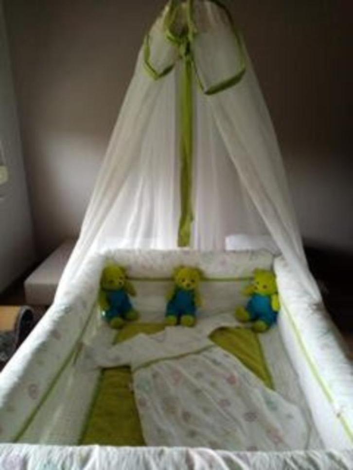 PARK, Kinderen en Baby's, Babyparken, Gebruikt, Rechthoekig, In hoogte verstelbaar, Boxkleed, Ophalen