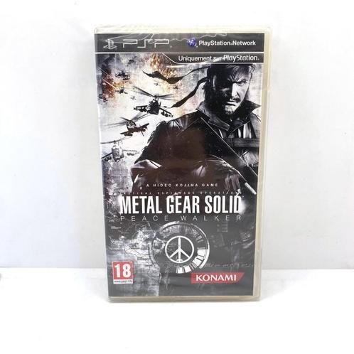 Metal Gear Solid Peace Walker Playstation PSP, Consoles de jeu & Jeux vidéo, Jeux | Sony PlayStation Portable, Neuf, Enlèvement ou Envoi