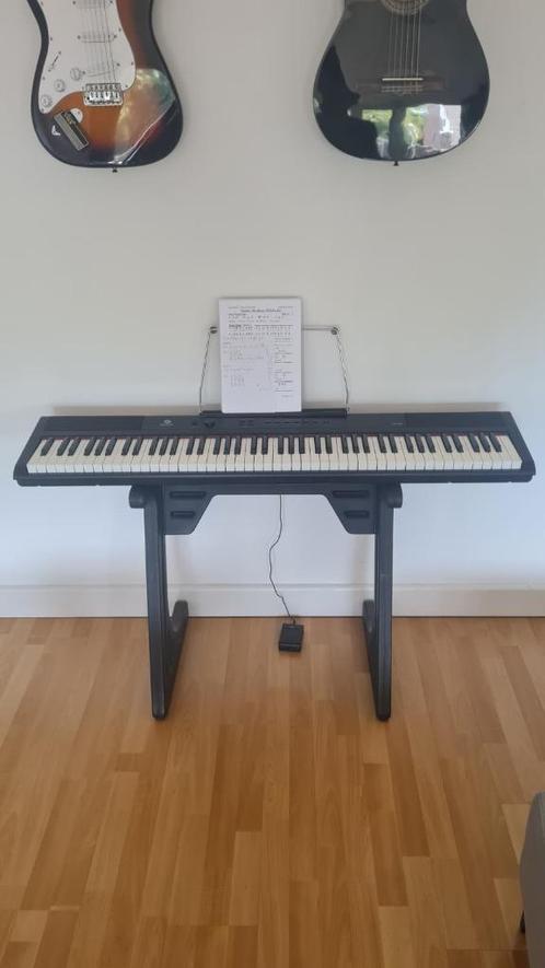 Fazley FSP-200 zwart - inclusief stand en pedaal, Muziek en Instrumenten, Keyboards, Zo goed als nieuw, 88 toetsen, Overige merken