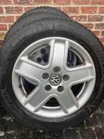 4 pneus d'hiver Michelin Alpin sur jantes en alu 215/55 R16, 16 pouces, Véhicule de tourisme, Enlèvement, Utilisé