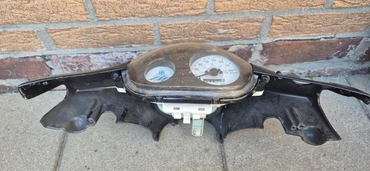 Piaggio zip kilometerteller en kapje 50cc scooter, Fietsen en Brommers, Brommeronderdelen | Algemeen, Carburateur, Ophalen of Verzenden