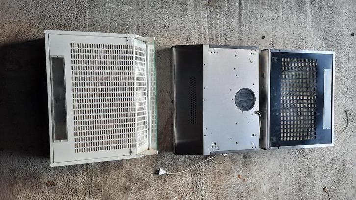 Hotte de cuisine 60cm (lot de 3 pièces) MARQUE ZANKER, Electroménager, Hottes, Utilisé, Autoportant, Moteur, Enlèvement