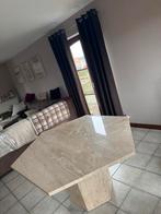 Marmeren eettafel, Ophalen