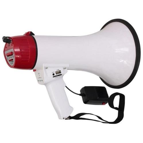 MEGAFOON 35Watt MET USB & SD,ACCU 2003, Muziek en Instrumenten, Microfoons, Nieuw, Overige typen, Ophalen of Verzenden