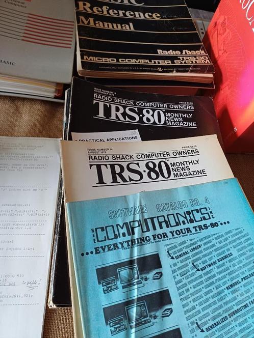 Magazine d'information mensuel TRS80 « COMPUTRONICS », Informatique & Logiciels, Ordinateurs Vintage, Enlèvement