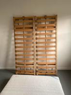 Latembodem +matras, Ophalen, Gebruikt, Tweepersoons, 140 cm
