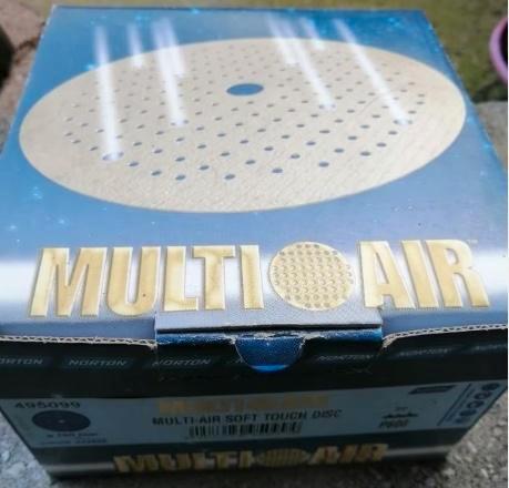 NOUVEAU Multi Air Soft Touch Disc 150mm box de 20 grain 800, Bricolage & Construction, Outillage | Ponceuses, Neuf, Autres types