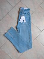 Jeans fendu cheville, Bleu, W28 - W29 (confection 36), Envoi, Bershka