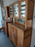 2 identieke houten kasten, Huis en Inrichting, Kasten | Kleerkasten, 100 tot 150 cm, 150 tot 200 cm, Eikenhout, 50 tot 75 cm