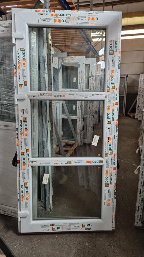PVC buitendeuren-wit-antraciet €395-Actieweek voorraad OP=OP, Doe-het-zelf en Bouw, Deuren en Vliegenramen, Nieuw, Buitendeur