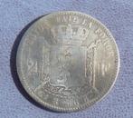 1866 2 francs Léopold 2 (sans croix), Timbres & Monnaies, Monnaies | Belgique, Argent, Envoi, Monnaie en vrac
